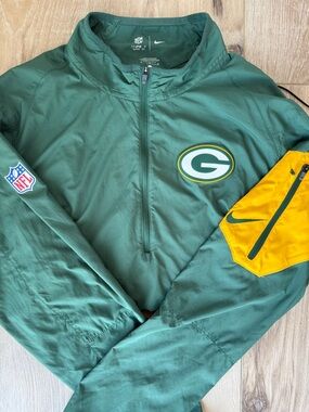 Nike Green Bay Packers Pullover Quarter-Zip